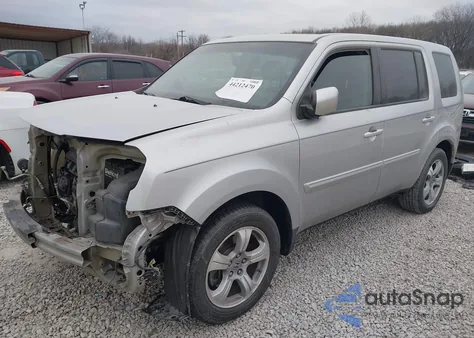2013 Honda Pilot Ex-L from USA, damaged, VIN 5FNYF4H55DB037237